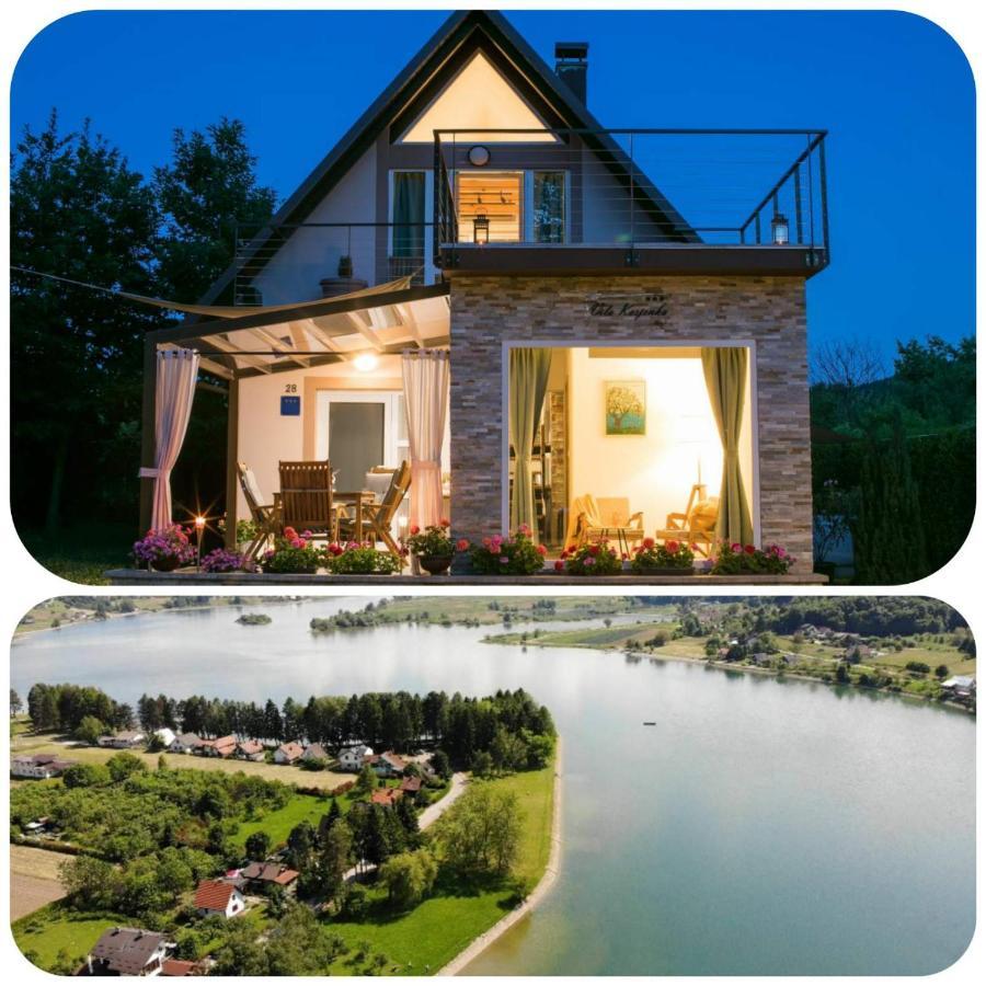 Vila Kosjenka On Lake Sabljaci Ogulin Extérieur photo